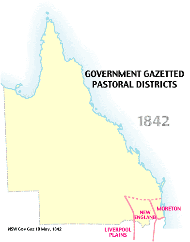 This animated image shows the expansion of gazetted pastoral districts