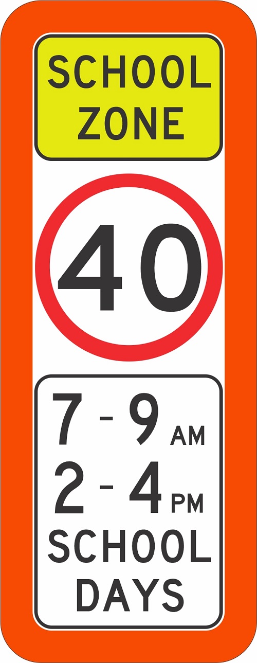 School zone speed limit