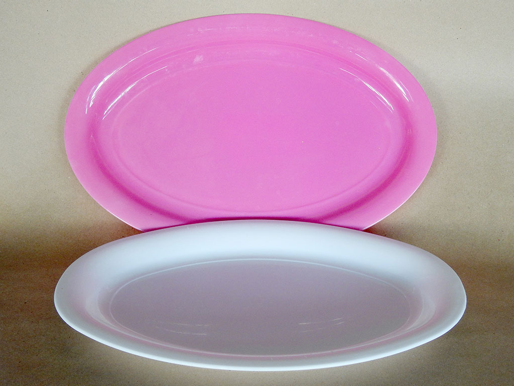 Serving platters and trays