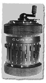 Curta was a miniature mechanical calculator