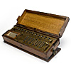An early type of mechanical calculator