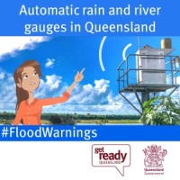 automatic rain and river gauge