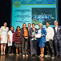 2017 Queensland Reconciliation Awards&mdash;Education award winner&mdash;North Keppel Island Environmental Education Centre and Woppaburra Traditional Owners