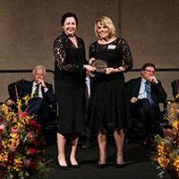 2017 Queensland Greats individual recipient Professor Cindy Shannon FQA