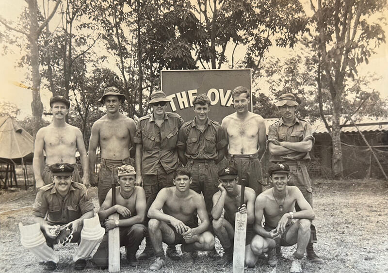 Cricket team - photo courtesy of Patrick Smythe