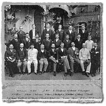 Draftsmen in the Survey Office in 1890