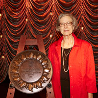 2016 Queensland Greats Awards Posthumous recipient George Roberts CBE, accepted by Susan Roberts.