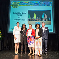 2017 Queensland Reconciliation Awards&mdash;Education award highly commended&mdash;Bald Hills State School for Turrwan Circle