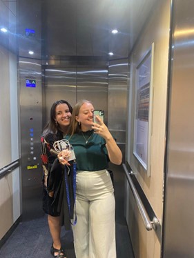 photo of Tayla and Mackenzie alumni of qiylp program