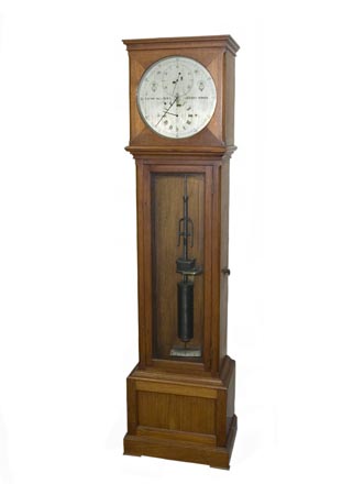 Kullberg clock used to provide the standard time service for Queensland from 1895 until 1935