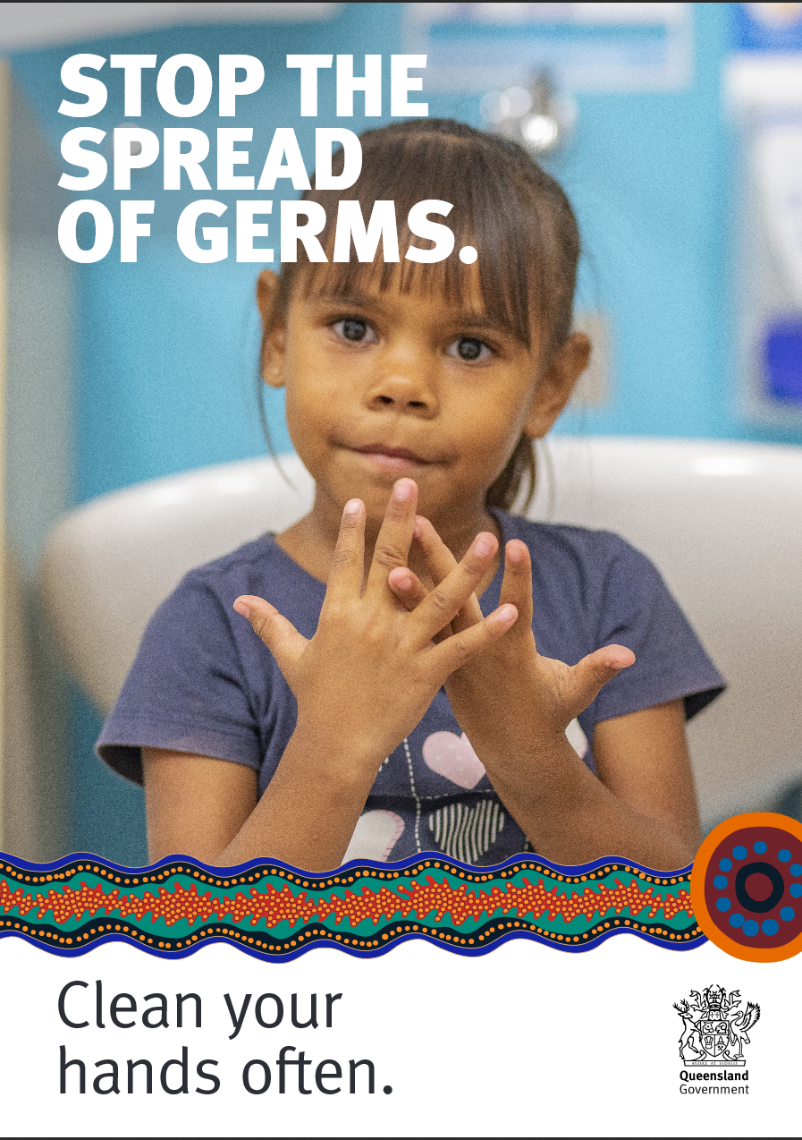 Stop the spread of germs - was your hands often