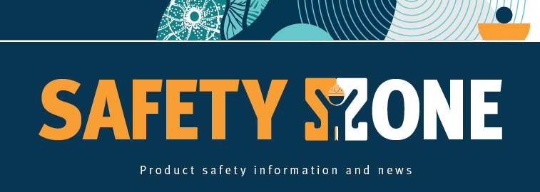 Safetyzone newsletter offering product safety news