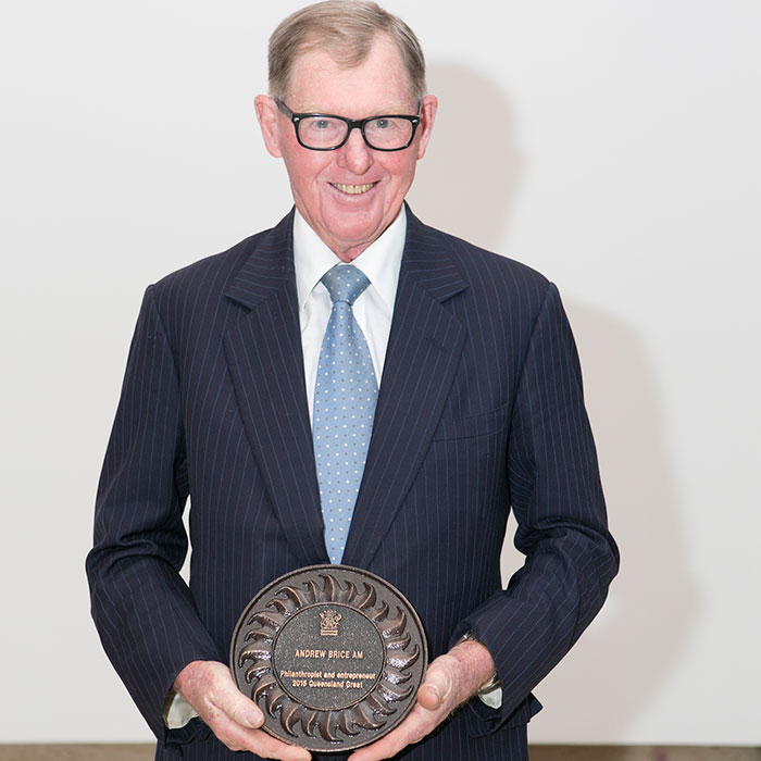 2015 Queensland Great Andrew Brice AM