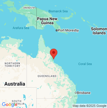 static google map of the location of the Mission Beach wave monitoring buoy