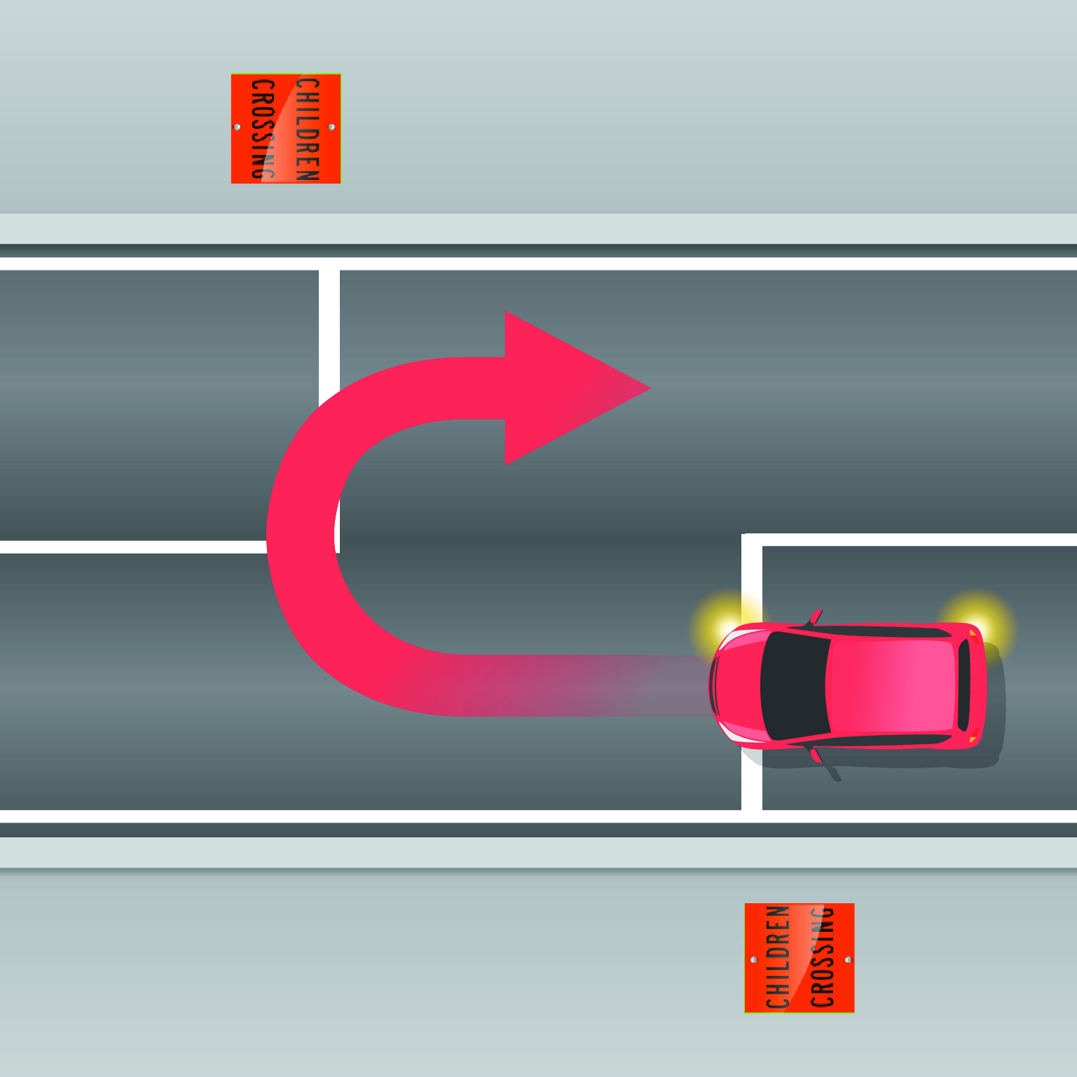 Traffic Lights U Turns And Overhead Lane Controls Transport And