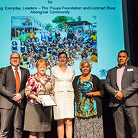 2017 Queensland Reconciliation Awards&mdash;Premier&rsquo;s Reconciliation Award winner&mdash;Puuya Foundation