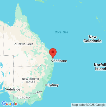 static google map of the location of the Caloundra wave monitoring buoy