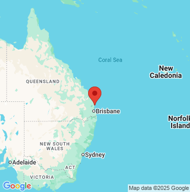 static google map of the location of the Mooloolaba wave monitoring buoy