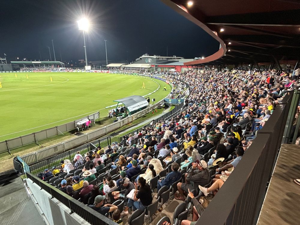 The Great Barrier Reef Arena will continue to grow in size and status with funding through the Games On! program. Image courtesy of Harrup Park and Great Barrier Reef Arena.