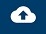 Cloud icon with up arrow inside