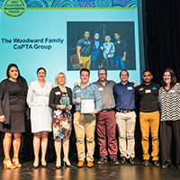 2017 Queensland Reconciliation Awards&mdash;Business award winner&mdash;The Woodward Family CaPTA Group