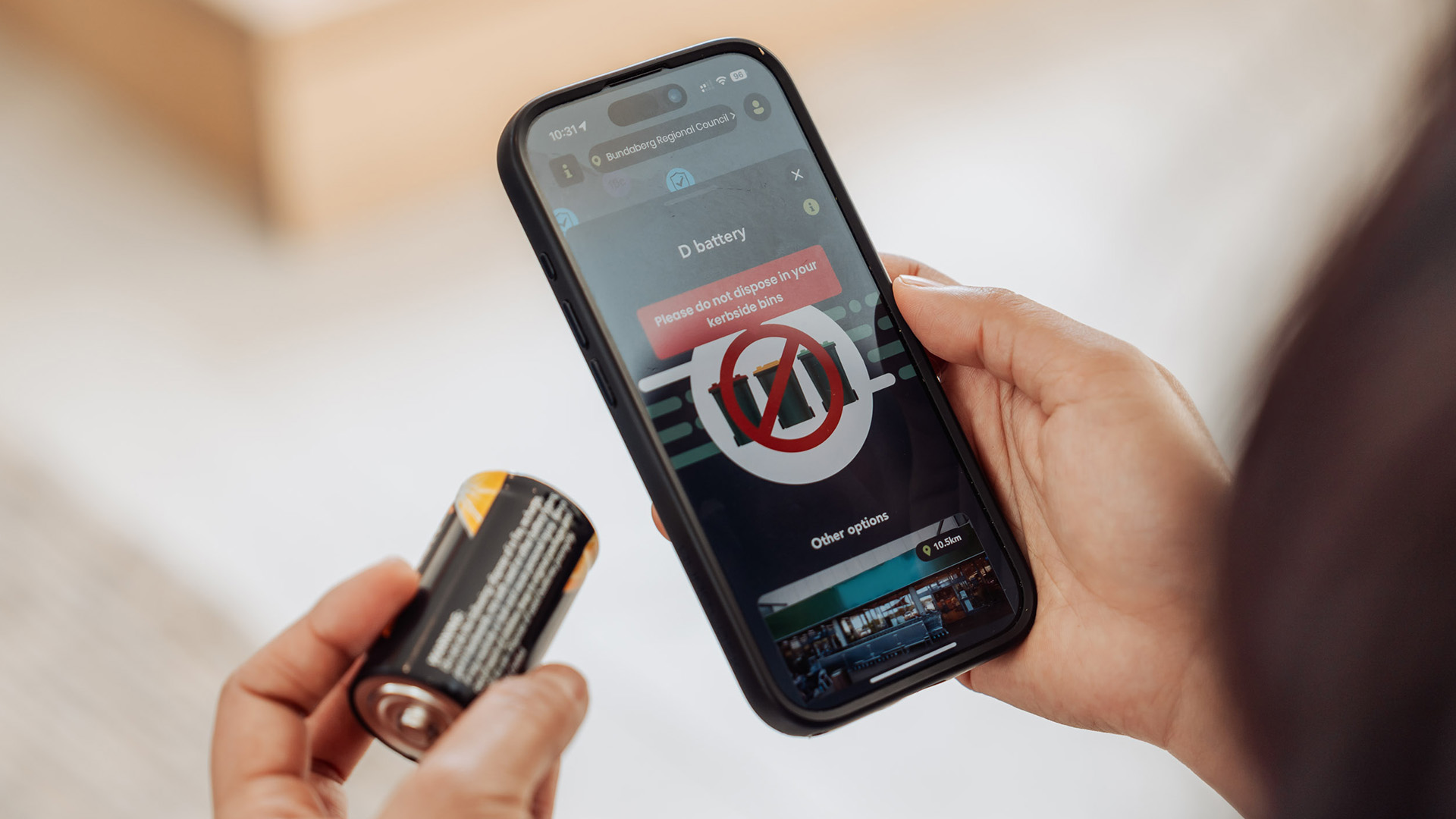 Battery waste
