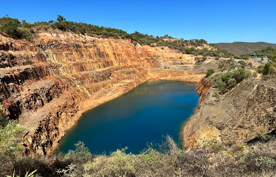 The open cut pit