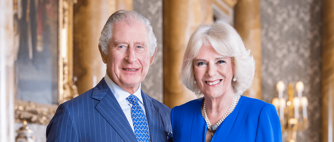 Photograph of Their Majesties The King and The Queen Consort