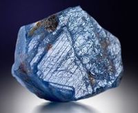 Unrefined sapphire