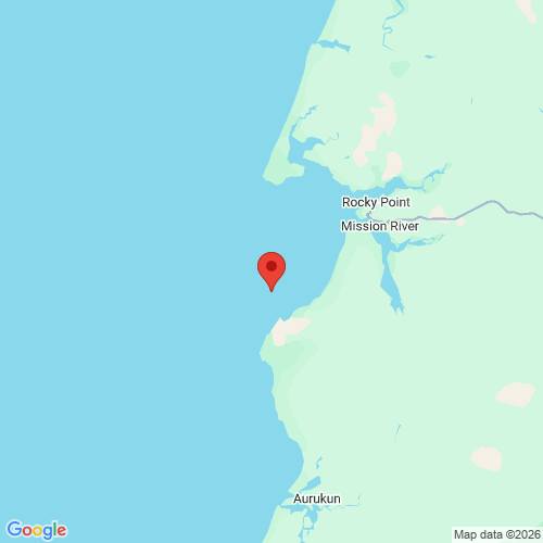 map of the location of the Amrun wave monitoring buoy