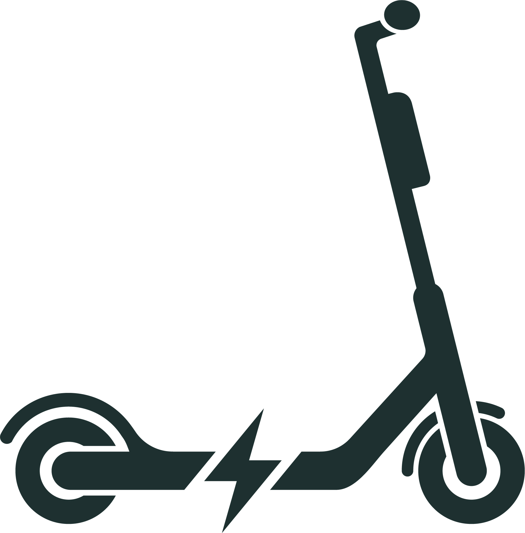 Electric scooter graphic