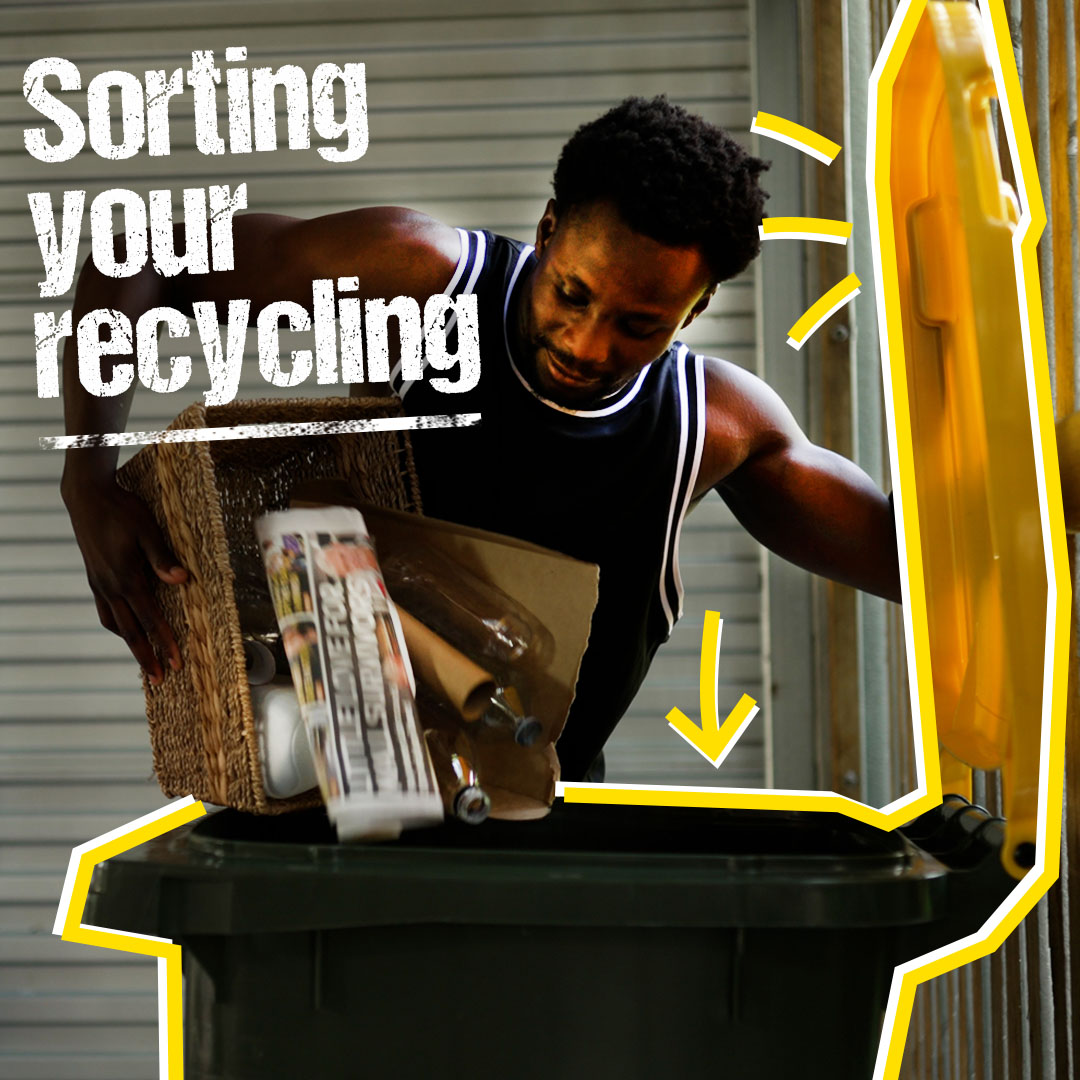 Sorting your recycling