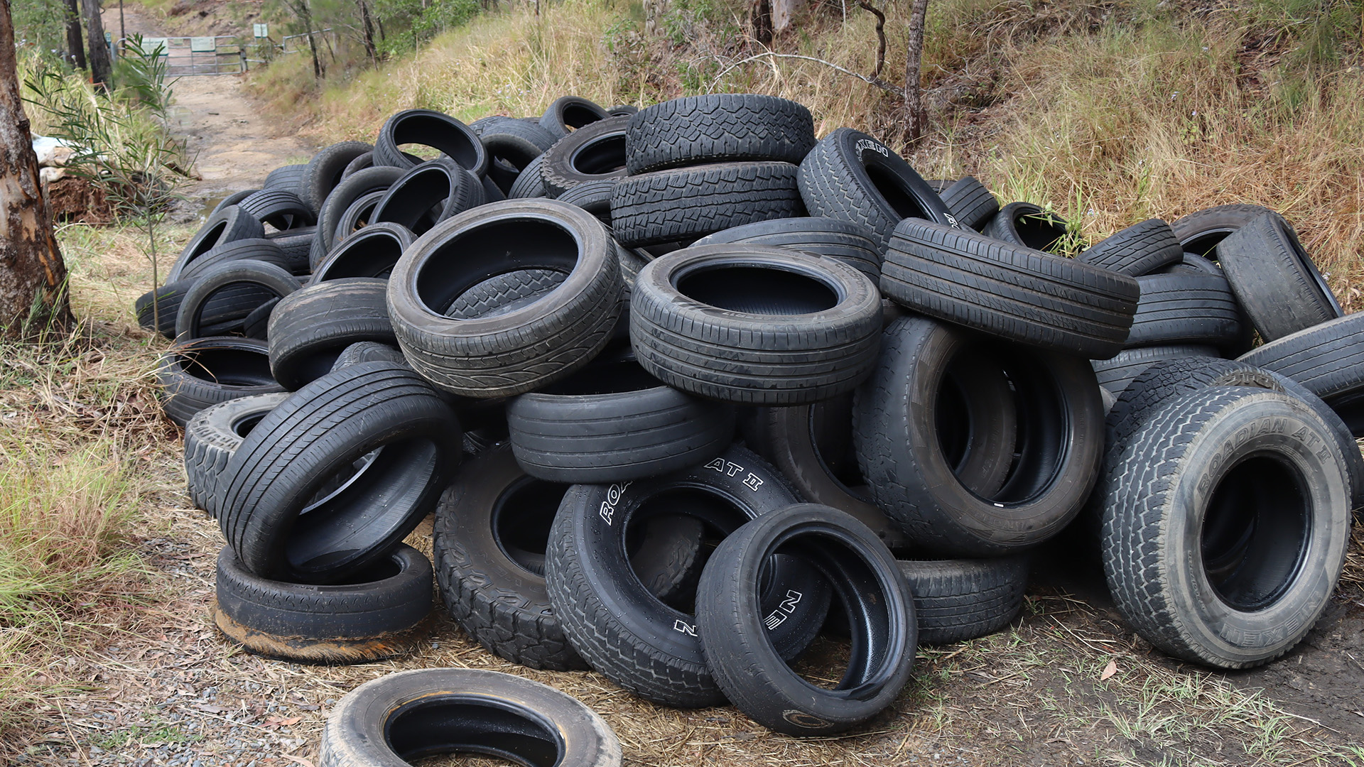 Tyre waste