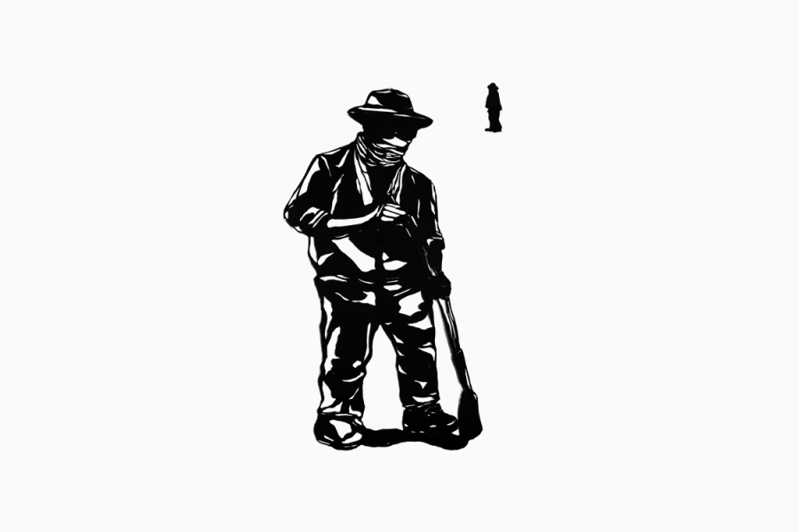 Man artwork to introduce Riding The First Wave